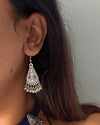 Alanka Blue Oxidised Choker Set