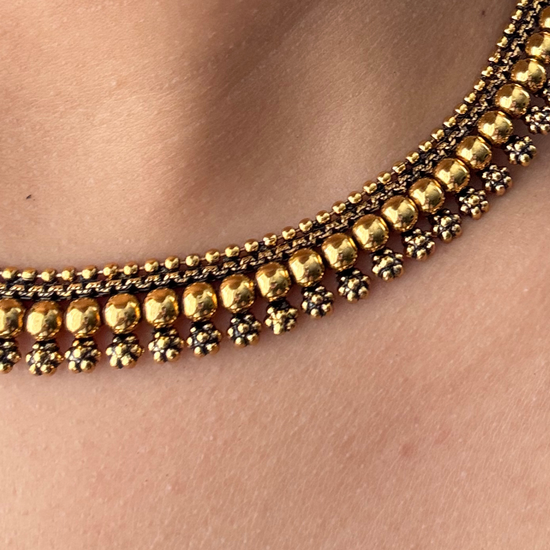 Sona Temple Necklace Set