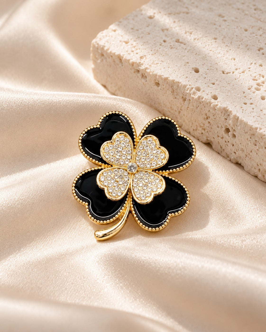 Four Leaf Brooch