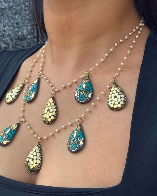 Zehnab Two-layer Moroccan Necklace