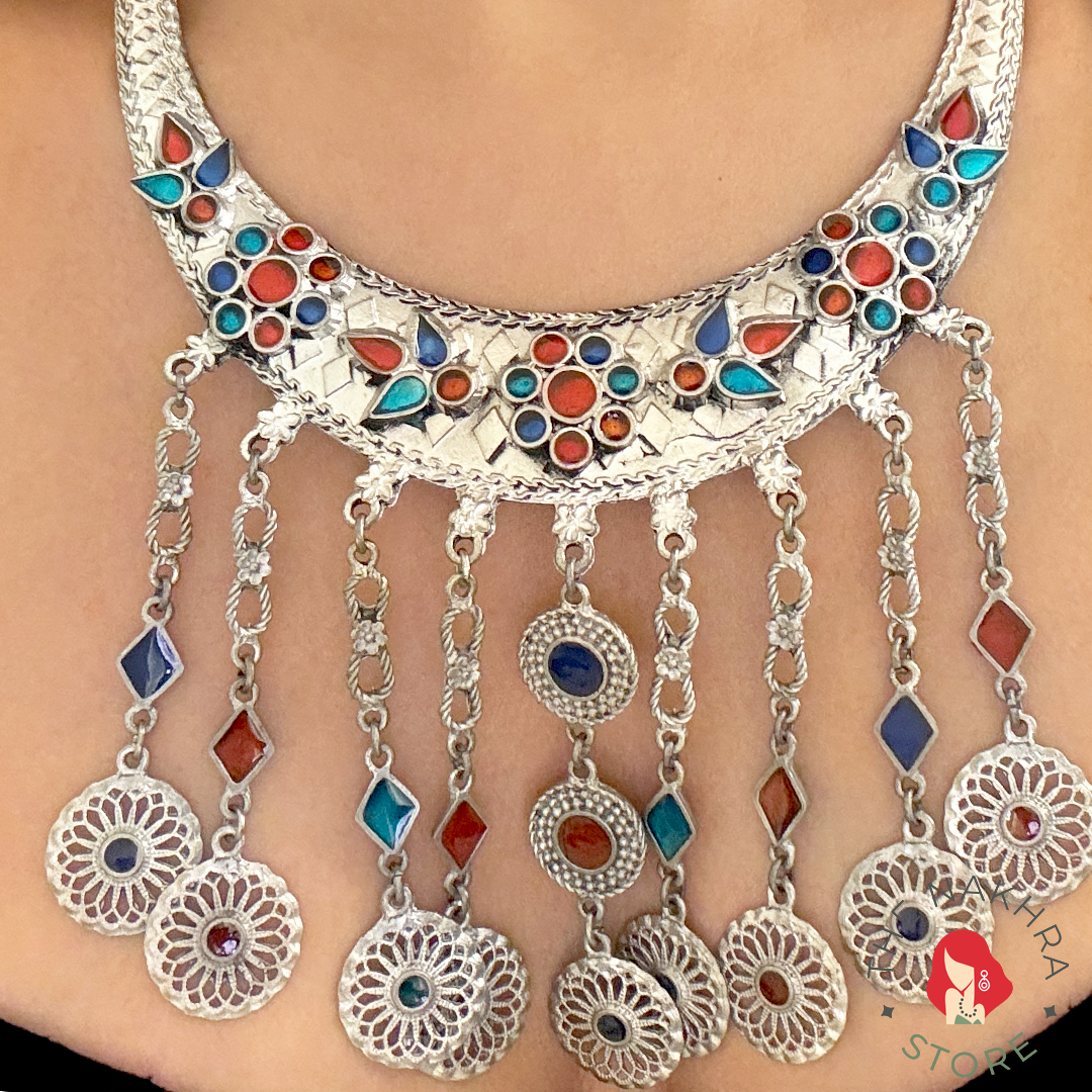 Kalyani Afghani Choker Set