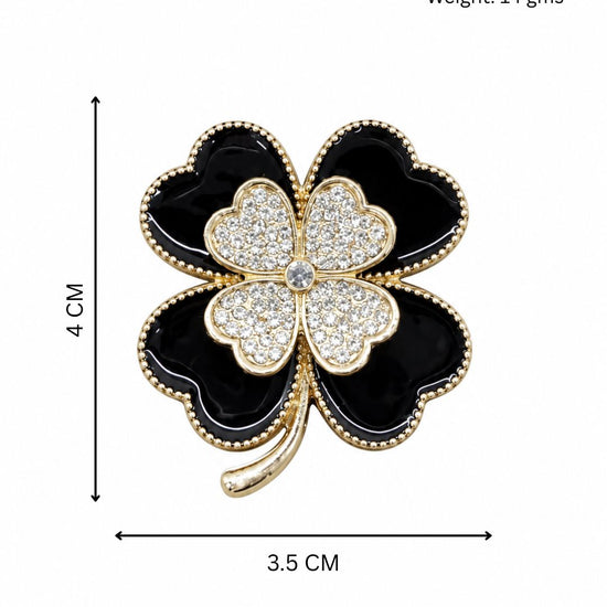 Four Leaf Brooch