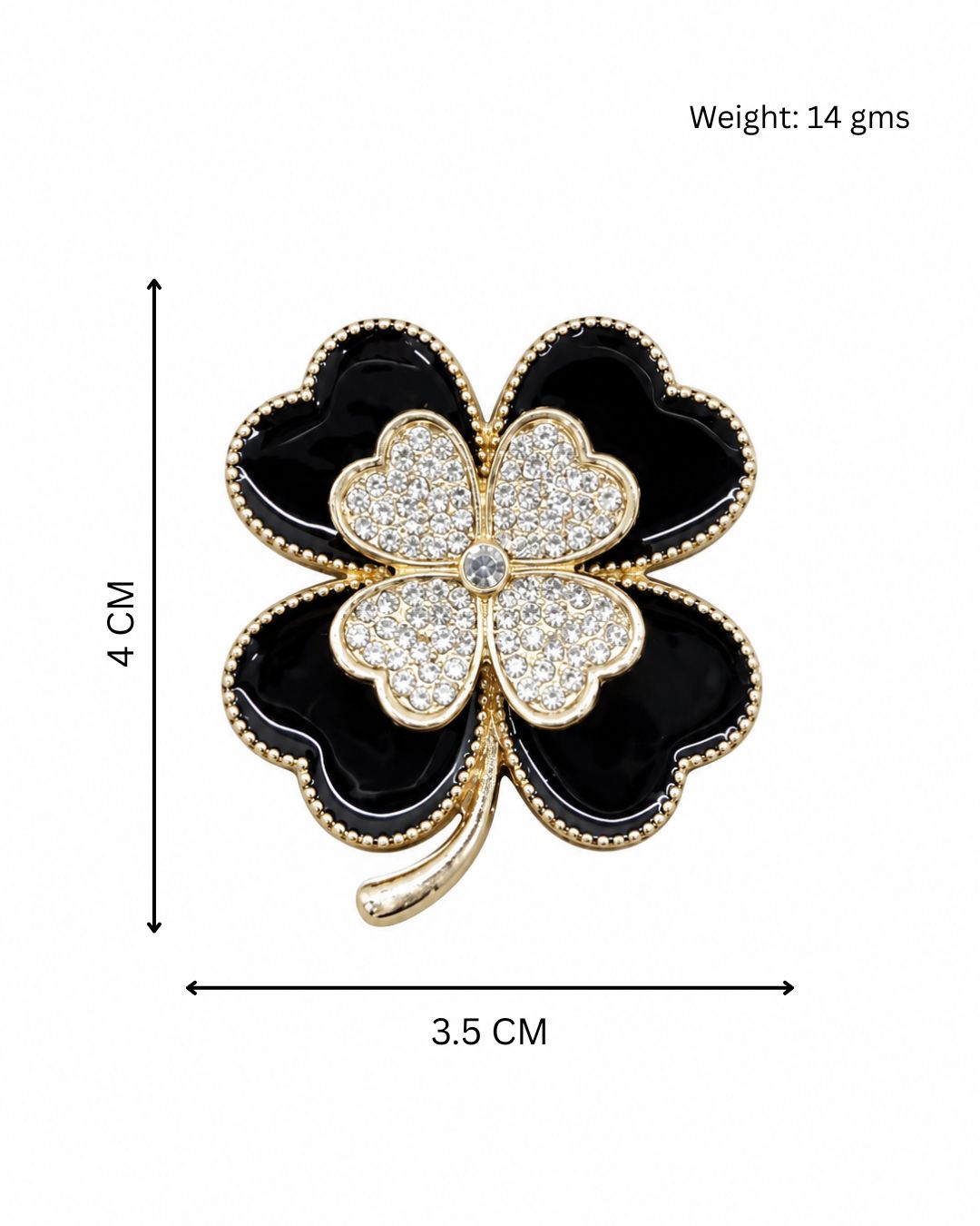 Four Leaf Brooch