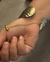 Elephant Hammered Kashmiri Bracelet