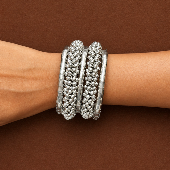 Ghungroo Spiral Bangle