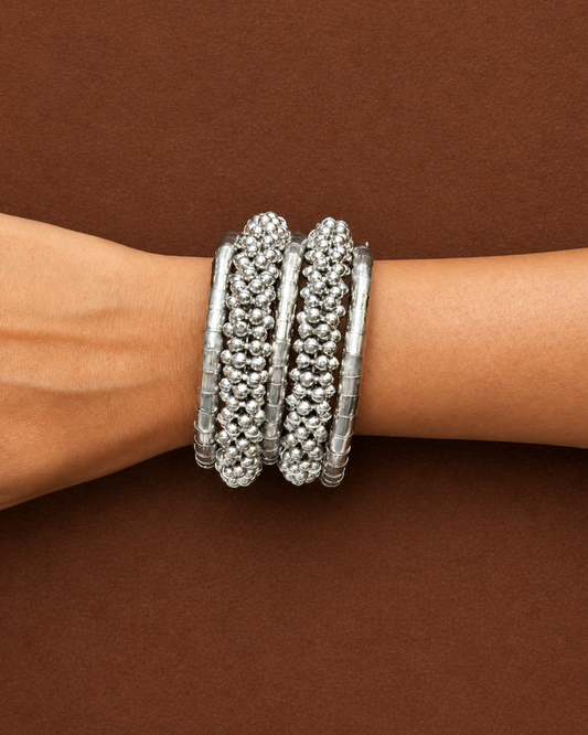 Ghungroo Spiral Bangle