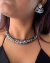 Meena Multi-colour Choker Set