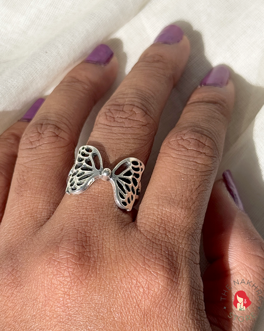 Butterfly Adjustable Ring