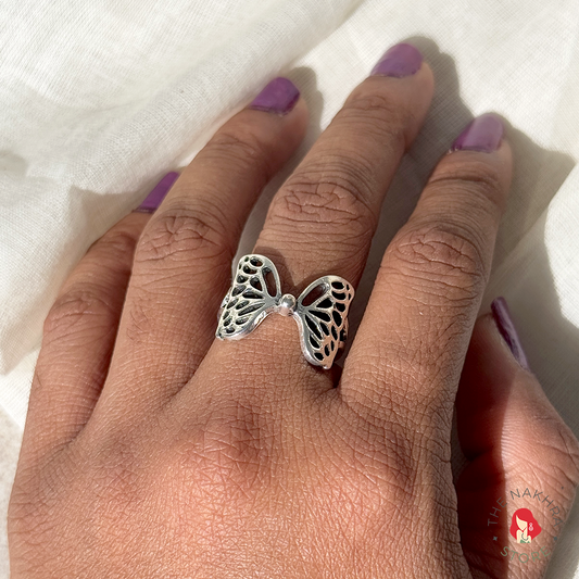 Butterfly Adjustable Ring