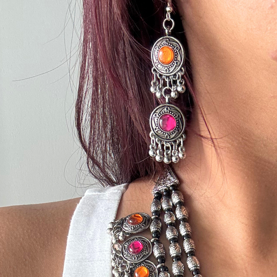 Saundarya Multi colour Necklace Set