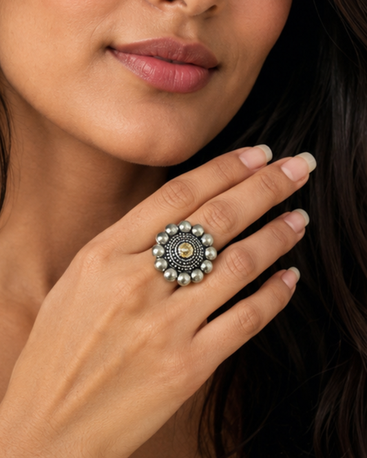 Sudha Oxidised Ring