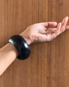 Anjani Black Wooden Bangle