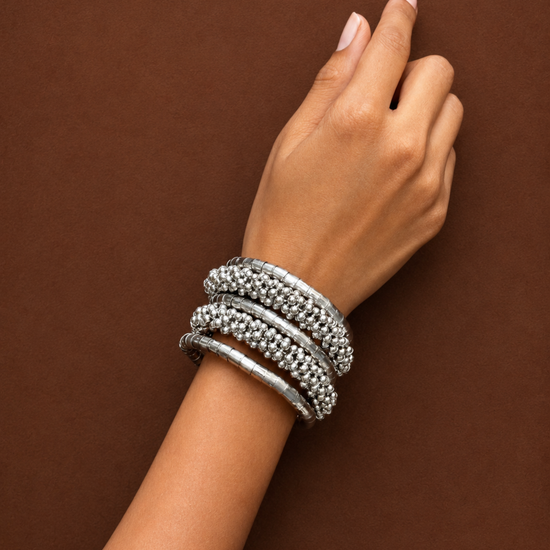 Ghungroo Spiral Bangle
