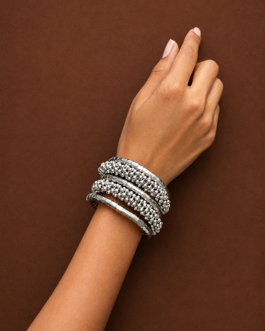 Ghungroo Spiral Bangle