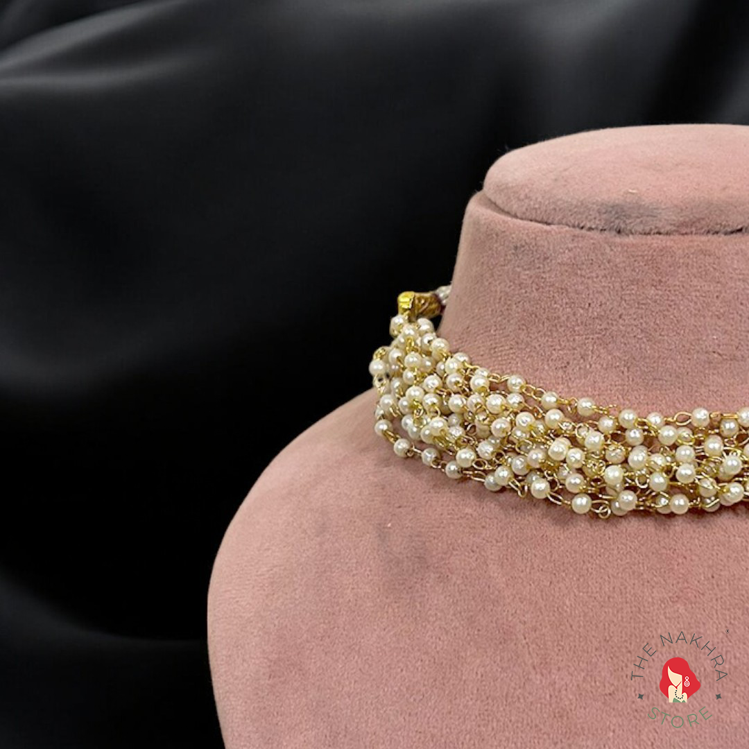 Khoobsurat Pearl Choker