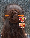 Chidiya Handcrafted Wooden Hairpin Stick