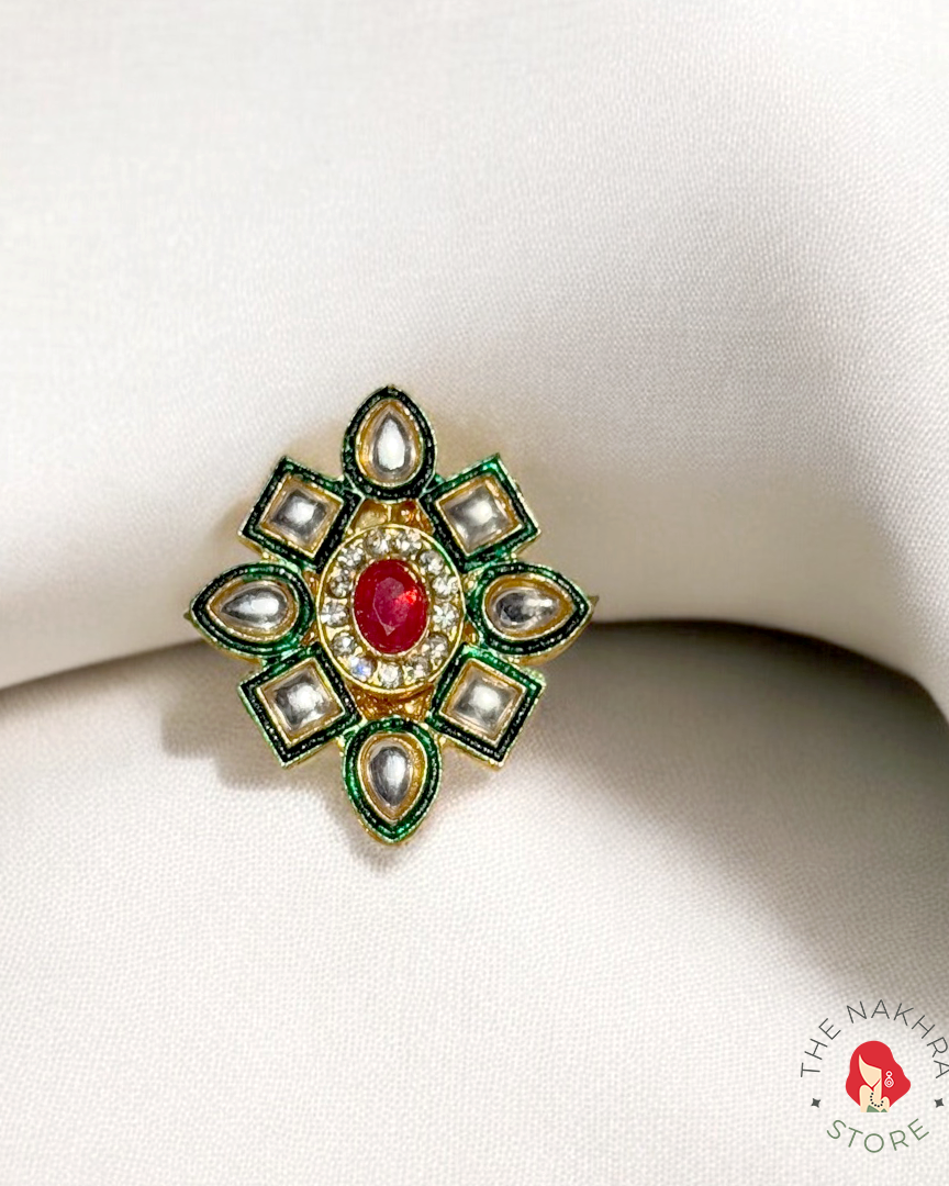 Dwarka Kundan Ring