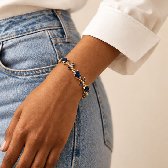 Call me Tulip Blue Bracelet