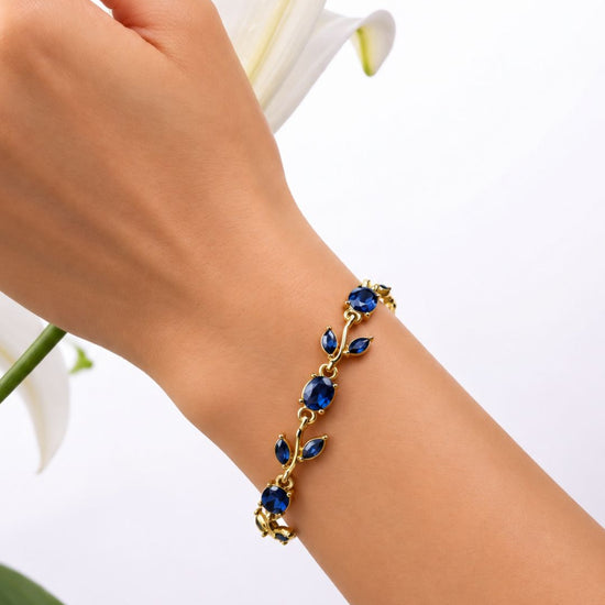 Call me Tulip Blue Bracelet