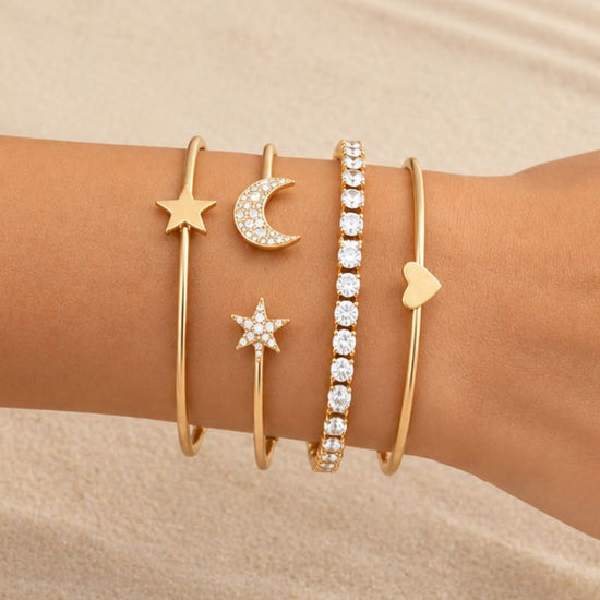 Moon, Stars & Everything Stack of 4