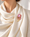 Lavender Queen Brooch