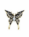 Black Butterfly Brooch