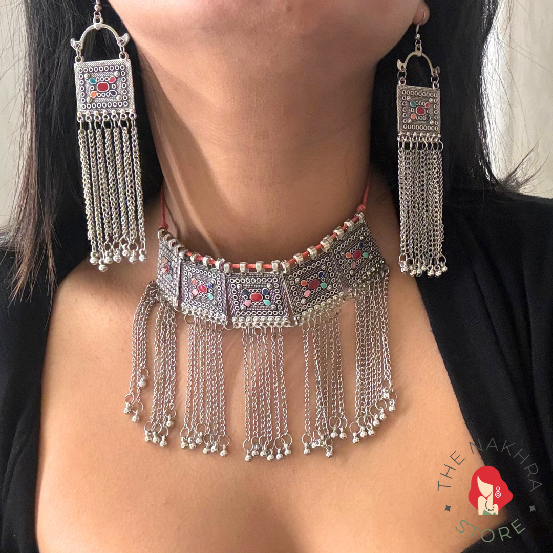 Hoor Afghani Choker Set