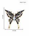 Black Butterfly Brooch