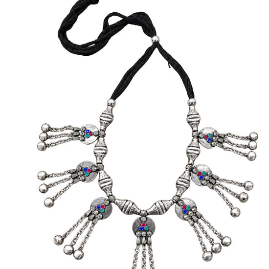 Sangam Oxidised Choker Set