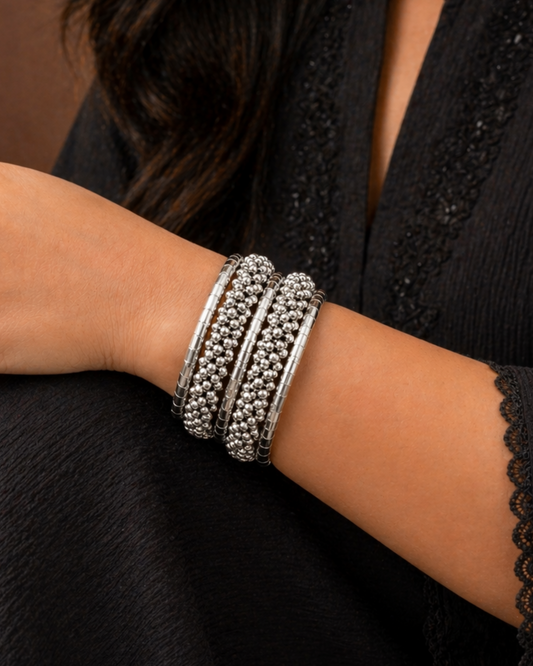 Ghungroo Spiral Bangle