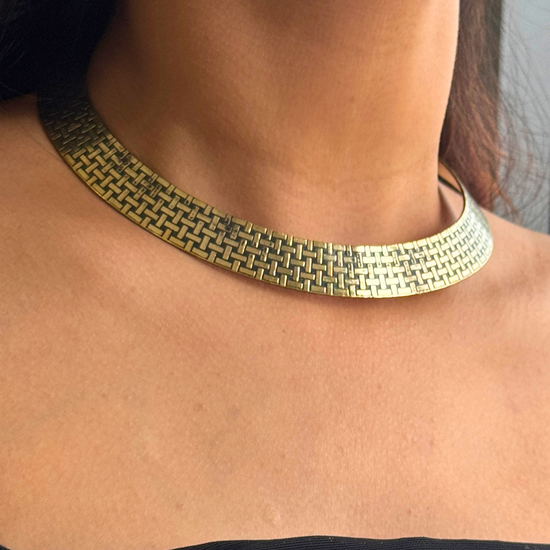 Taral Tribal Golden Hasli
