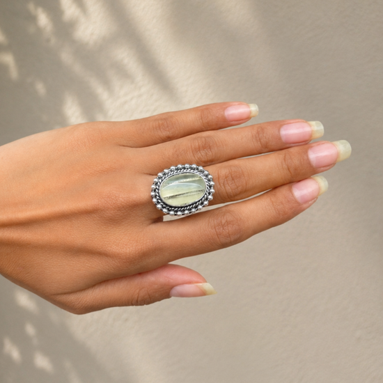 Sukh Grey Moroccan Ring