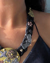 Adamya Black Jute Necklace