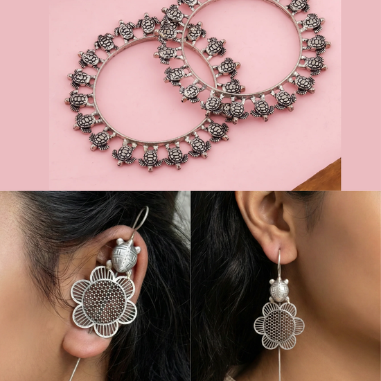 Aisha Combo of bangle and earcuff