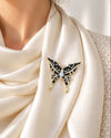 Black Butterfly Brooch