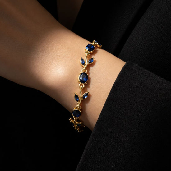 Call me Tulip Blue Bracelet