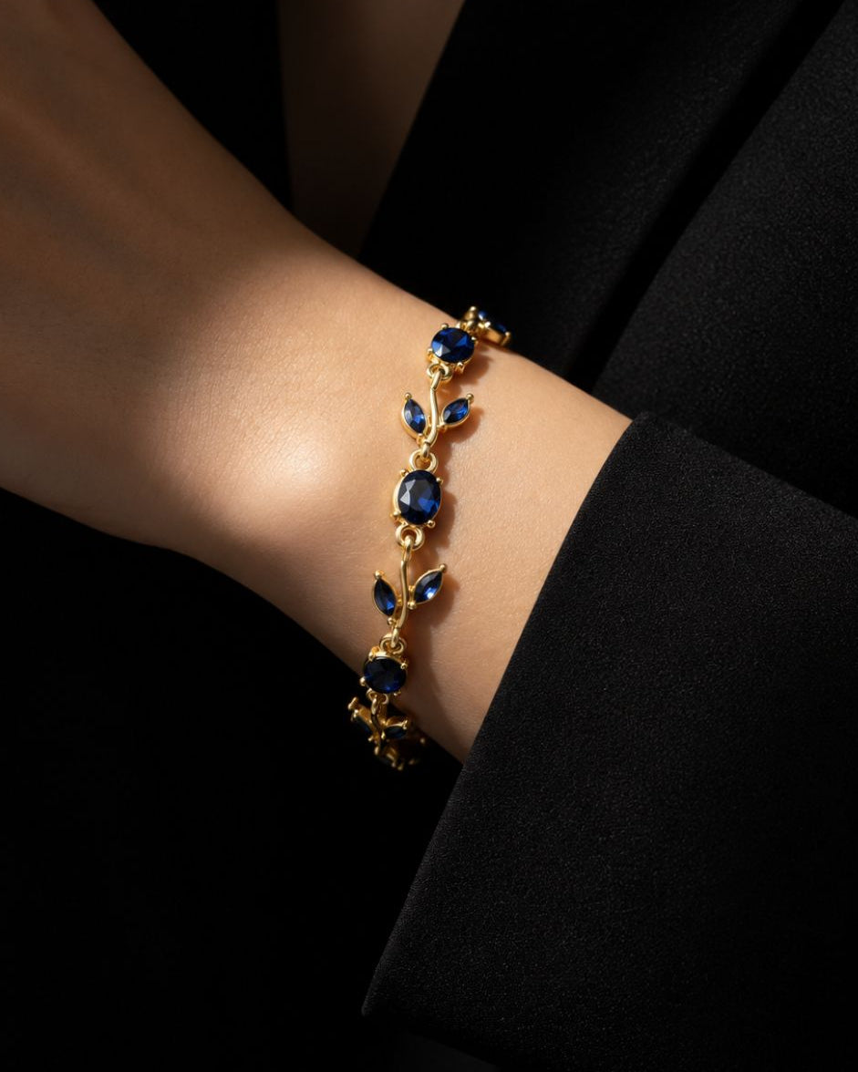 Call me Tulip Blue Bracelet