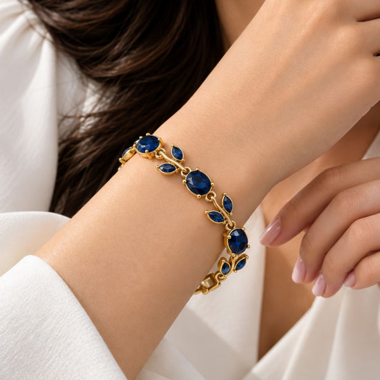 Call me Tulip Blue Bracelet