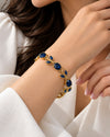 Call me Tulip Blue Bracelet