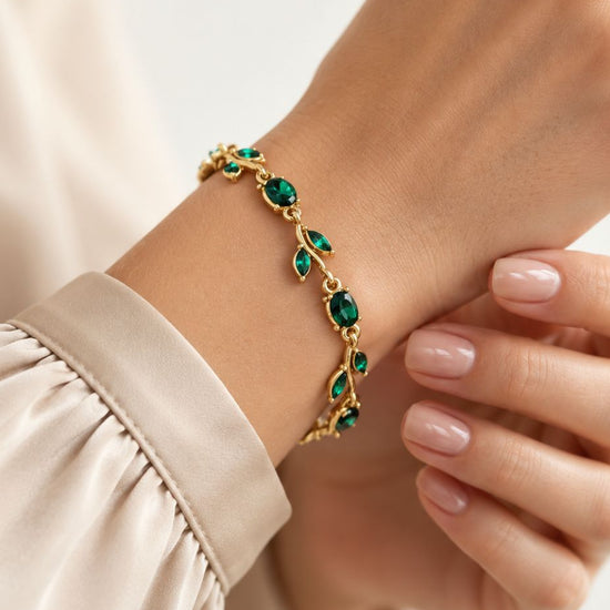Call me Tulip Green Bracelet