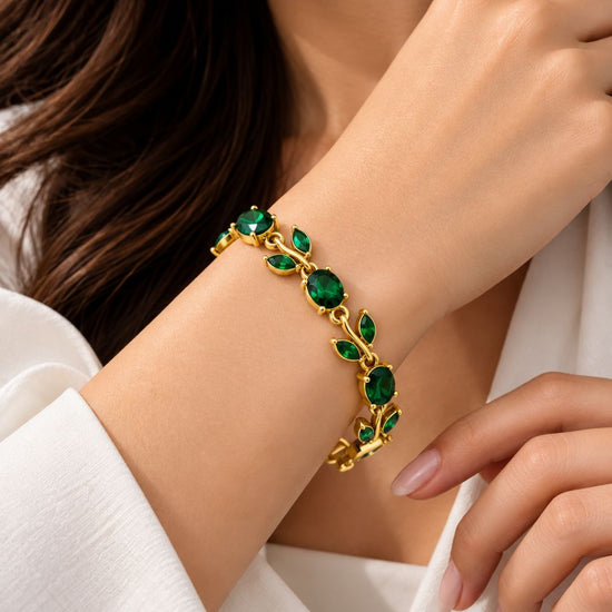 Call me Tulip Green Bracelet