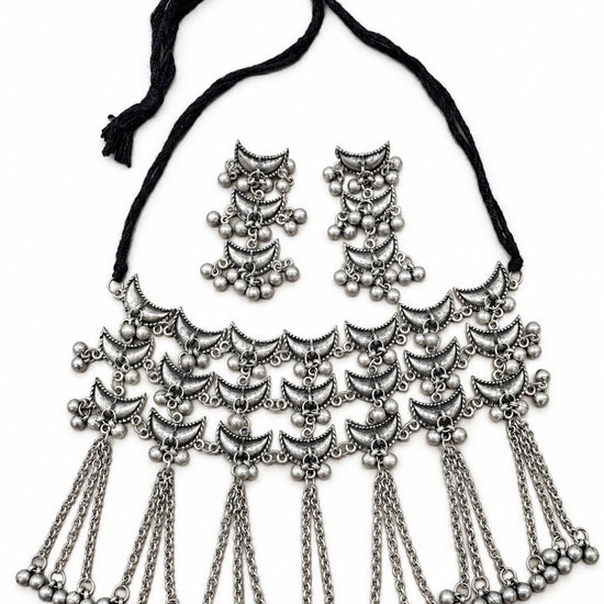 Chand Oxidised Choker Set