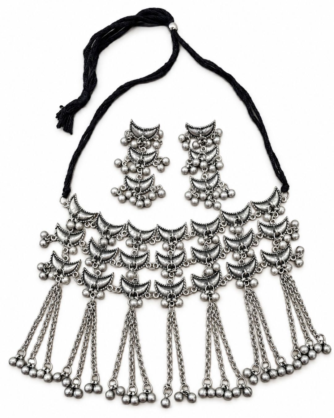 Chand Oxidised Choker Set
