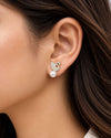 Dancing Swan Studs