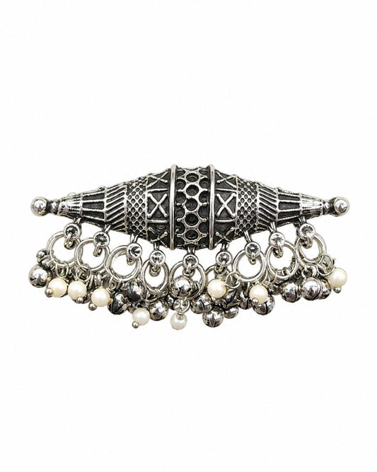 Dhol Oxidised Ring