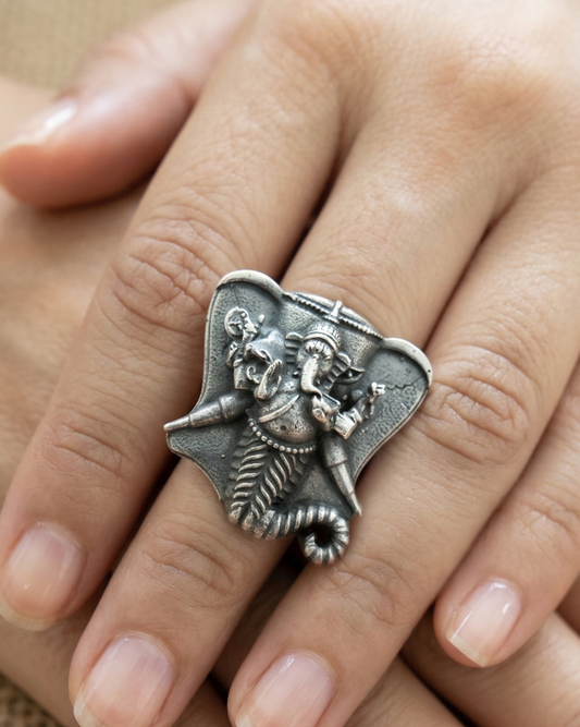 Ganesh Statement Ring
