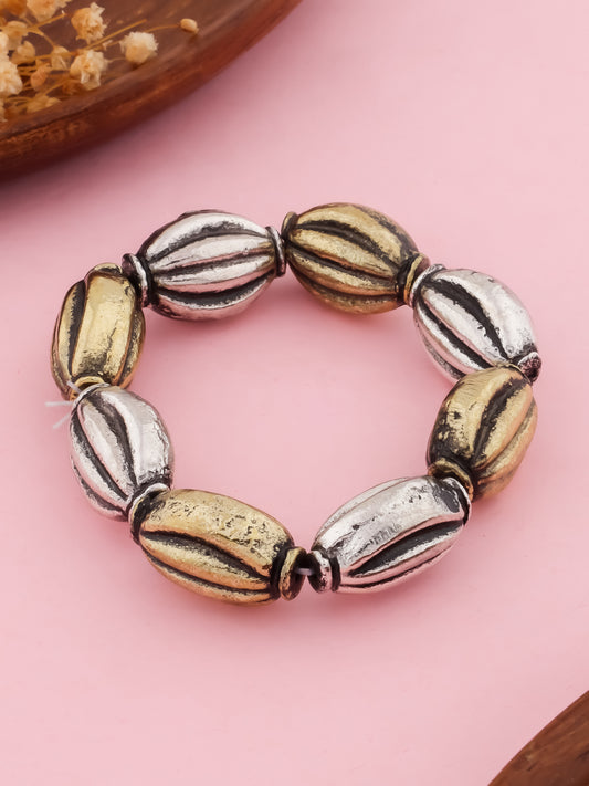 Mita Dual tone Bracelet