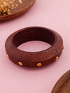Vaidehi Brown Wooden Bangle