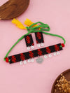 Bansi Ajrakh Choker Set
