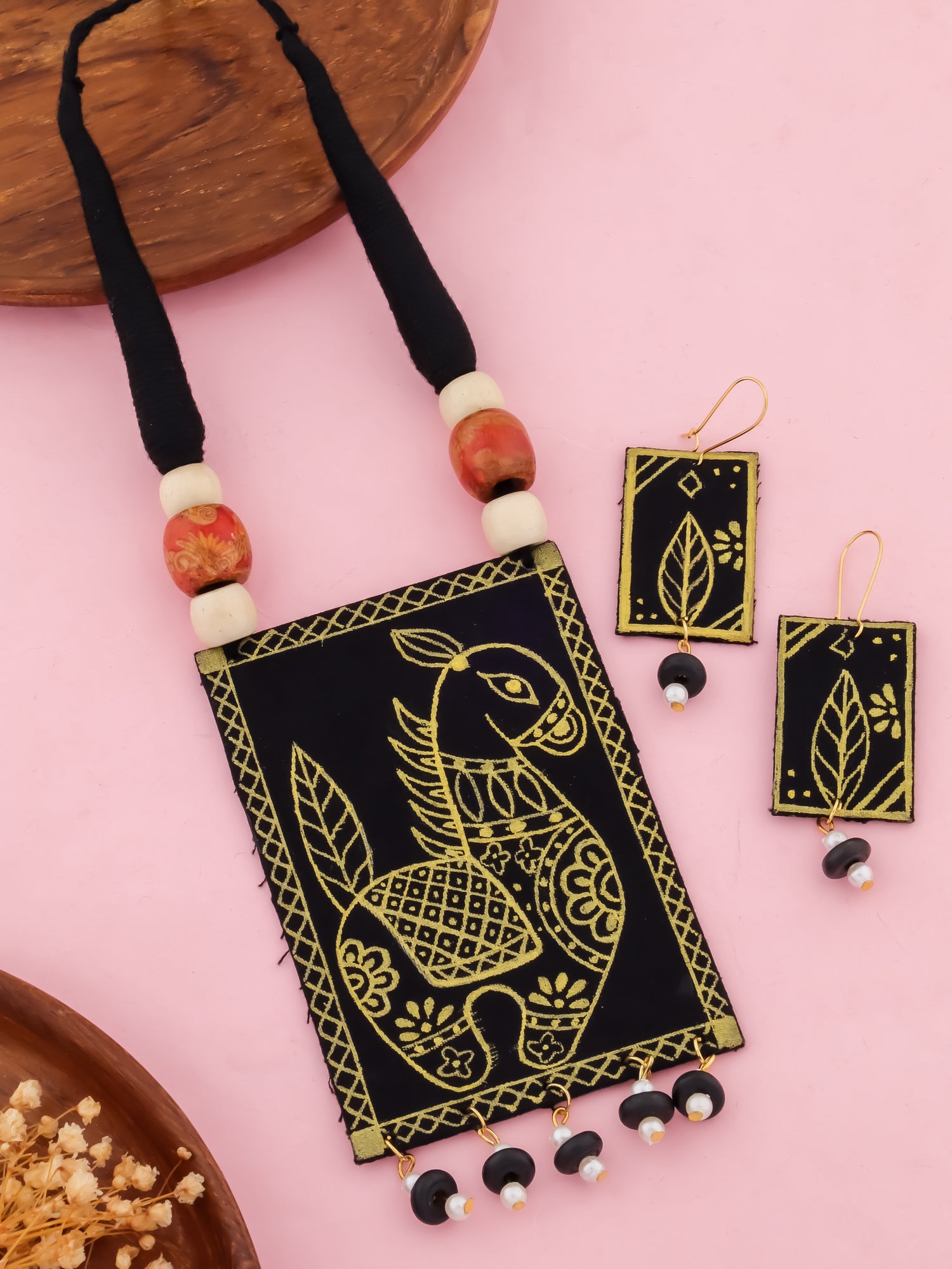 Fabric, Dokra and Terracotta Jewellery